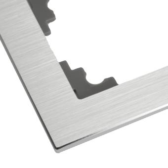 Рамка 1-я металл Серебро Катрин