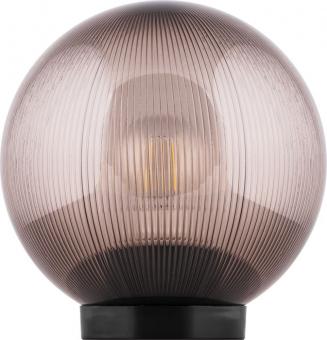 Светильник садово-парковый «Оптима» (НТУ)  НТУ 01-60-205   1*60W, E27, 230V, IP44, цвет дымчатый, шар, на столб, 200*200*220мм