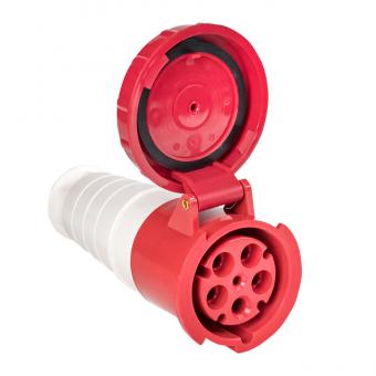 Розетка 235 3Р+РЕ+N 63А 380В IP67 EKF