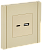 Розетка USB А+С 3,1А С/У Ваниль Forte&Piano