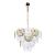 Подвесная люстра Kapri A4078LM-12GO Arte Lamp
