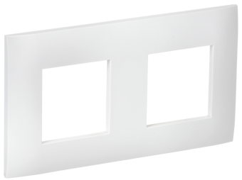 Рамка 2-я Арктический белый Skandy