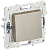 Выключатель 1-кл 10А С/У кнопочный Шампань Skandy