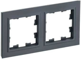 Рамка 2-я Графит Brite