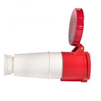 Розетка 235 3Р+РЕ+N 63А 380В IP67 EKF