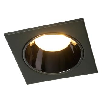 Светильник встраиваемый  DL3112 потолочный MR16 G5.3  черный + черный хром Feron