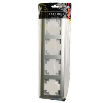 Рамка 4-я серебро Катрин