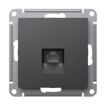 Розетка компьютерная RJ45, кат.6A,С/У Базальт ATLASDESIGN