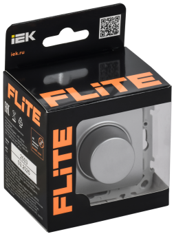 Диммер проходной LED 250Вт С/У Алюминий FLITE