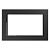 Рамка  2-я без перемычки стекло Графит Катрин