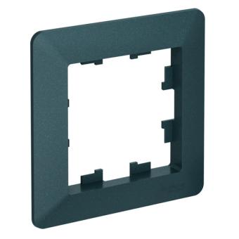 Рамка 1-я, Изумруд/дымчатый черный AtlasDesign Air Systeme Electric