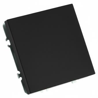 Выключатель 1-кл 10А С/У Черный уголь Эмили