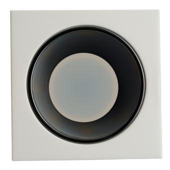 Светильник встраиваемый  DL3112 потолочный MR16 G5.3 белый + черный хром Feron