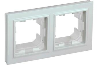 Рамка 2-я IP44 Жемчуг Brite