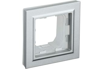Рамка 1-я IP44 Алюминий Brite