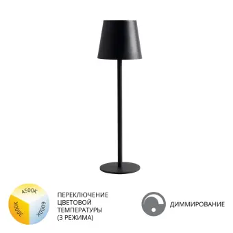 Настольный севтильник Fuyue A1614LT-1BK Arte Lamp