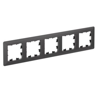 Рамка 5-я, Жемчуг/дымчатый белый AtlasDesign Air Systeme Electric