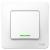 Выключатель 1-кл 10А C/У с индикатором Белый Blanca