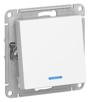 Переключатель 1-кл 10А С/У с индикатором Лотос AtlasDesign