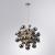 Подвесная люстра Molecule A8313SP-9CC Arte Lamp