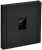 Розетка RJ45 кат.6 С/У Металл Черный Forte&Piano