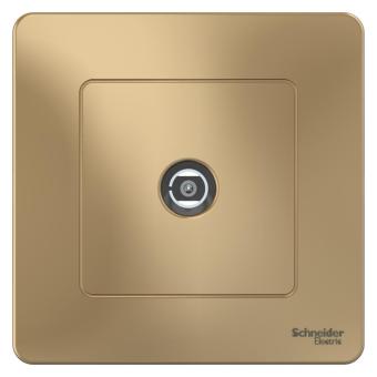 Розетка TV антенна С/У Титан Blanca