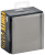 Переключатель 1-кл 10А C/У проходной с индикатором Металл никель Forte&Piano