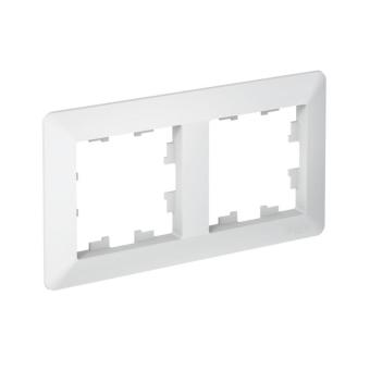 Рамка 2-я, Лотос/дымчатый белый AtlasDesign Air Systeme Electric