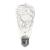 Лампа светодиодная 3W Е27 ST64  2700K LB-380 прозрачный Feron