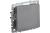 Выключатель 1-кл 10А С/У Сталь Brite