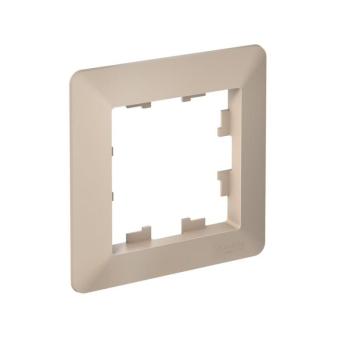 Рамка 1-я, Песочный/дымчатый белый AtlasDesign Air Systeme Electric