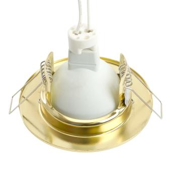 Светильник встраиваемый DL10/DL3201 MR16 50W G5.3 золото Feron