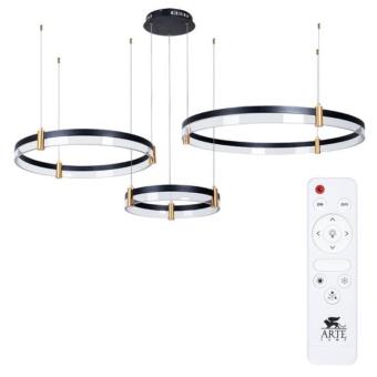 Подвесная люстра Mercury A2185SP-3BK Arte Lamp
