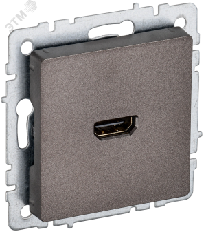 Розетка HDMI С/У Бронза Brite