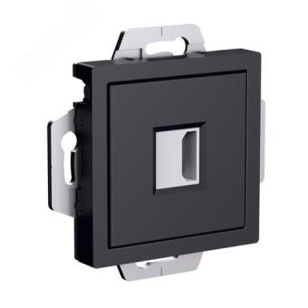 Розетка HDMI Карбон AtlasDesign