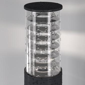 Ландшафтный светильник Techno 1507 черный Elektrostandard