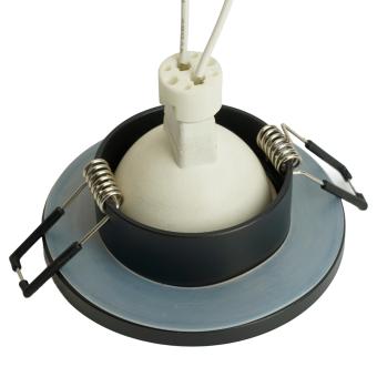 Светильник встраиваемый  DL3114 потолочный MR16 G5.3 черный IP44 Feron