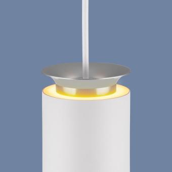 Подвесной светильник DLS021 9+4W 4200К белый матовый/серебро Elektrostandard