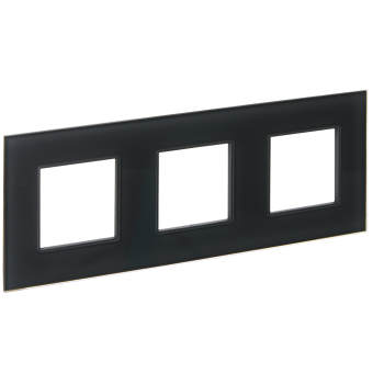 Рамка 3-я Стекло Графит Skandy