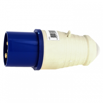 Вилка 023 2Р+РЕ 32А 220В IP44 EKF