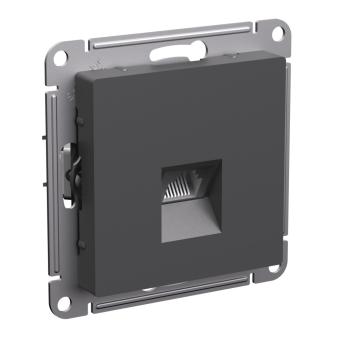 Розетка компьютерная RJ45, кат.6A,С/У Базальт ATLASDESIGN
