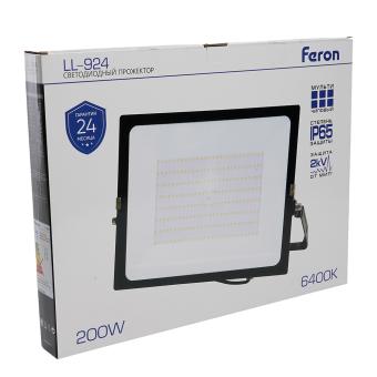 Прожектор сд LL-924  200W 6400K IP65 Feron