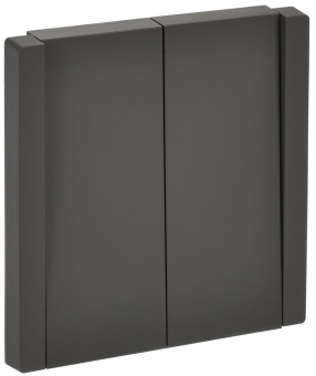 Переключатель 2-кл 10А С/У перекрестный Серый Forte&Piano