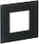 Рамка 1-м Стекло Графит Skandy