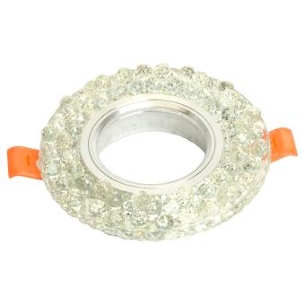 Светильник встраиваемый со светодиодной подсветкой 15LED*2835 SMD 4000K, MR16 50W G5.3, прозрачный, CD941 с драйвером в комплекте