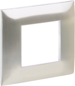 Рамка 1-м Металл Никель Skandy