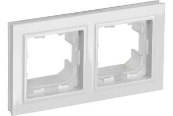 Рамка 2-я IP44 Белый Brite