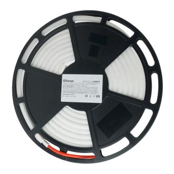 Лента светодиодная 24V 14,4Вт/м IP68 120SMD/4040 RGB неон 5м. LS551 Feron