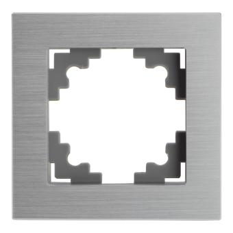 Рамка 1-я металл Серебро Катрин