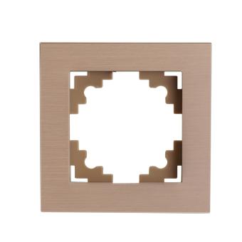 Рамка 1-я металл Шампань Катрин